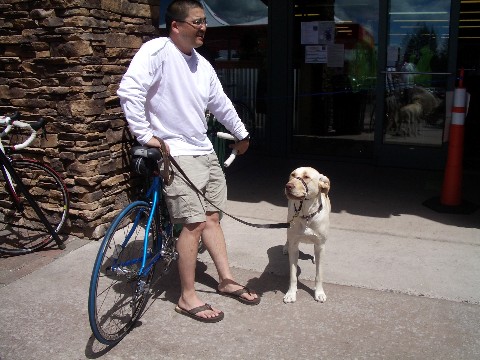 Even The Bike Riders Had Dogs